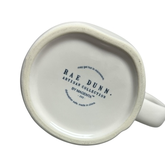 Rae Dunn White Ceramic Mug or Choose a Mug Rug Match a Mug Option Queen Bee - Picture 3 of 10